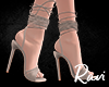 R. Lina Grey Heels