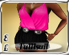 Beach black pink