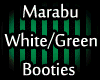 Green MARABU Booties