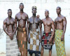 African Men Dancers