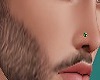 Diamond Nose Stud Green