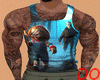 CHUCKY TANK TOP BLUE TAT