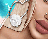 Bianca Earrings White