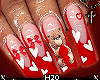 Nails San Valentine Bear