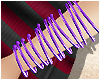 Shiny Purple Bracelets