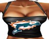 Dolphins Leather Tank