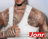 WhiteTank-top + Tattoo