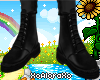 (A) Black Boots