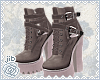 !j strappy boots - brown
