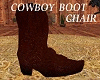 Cowboy Boot Chair