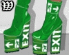 ⓦ EXIT ⓦ Green Boots