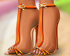 J | Orange Heels