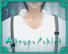 (IS) Straps/shirt (White