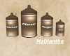 Brown Canisters
