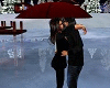 Sweet Umbrella Kiss