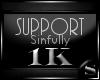 !S! Support - 1k (1,000)