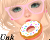 Unks W Doughnut Mouth