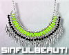 SB| Neon Spike Necklace