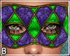 Carnival Purple Mask