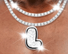Necklace Letter L Male 2
