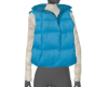 [M] Blue Puffer Vest