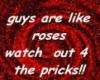roses and guys