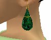 emerald earring