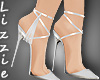 *L* Silver Pointy Ankle