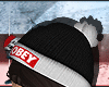 b. black/white obey bean