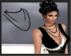 Black Pearls Necklace