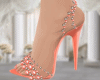 Coral Diamond High Heels