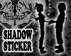 Shadow Couple Sticker