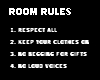 Room Rules 