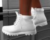 `A` boots white F