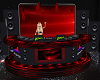 Anmtd RED RAVE DJ BOOTH