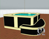 Black & Gold Hut Tub
