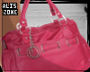[AZ] Pink Purse Bag