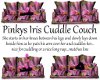 Pinkys Iris Cuddle Couch