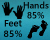 Scaler Hands/Feet 85/85
