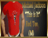 THIS IS IT MJ RED TEE M