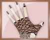 Brown Lace Gloves