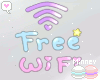 ♡ Free WiFi Sign/ani