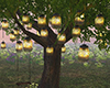 Mason Jar Tree Lamps