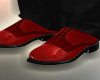 Red Oxford Dress Shoes