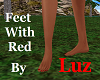 Feet Realistic Red Ped