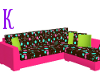 Polka Dot Couch