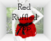 Red Ruffled Top