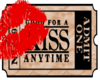 *Kiss Ticket* Sticker
