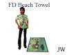 JW FD Beach Towel
