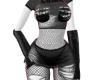 Black Netted  Outfit